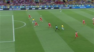 گل اول برزیل به صربستان (پائولینیو)