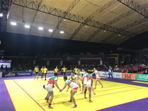 پیروزی مقتدرانه کبدی ایران برابر مالزی