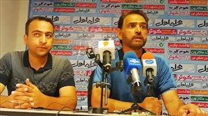 نشست خبری فیروز کریمی پس از بازی با ذوب آهن