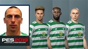 چهره و مشخصات بازیکنان سلتیک در PES 2019