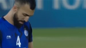 اخراج روزبه چشمی در بازی السد - استقلال