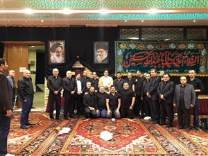 ورزشکاران در مراسم عزاداری سیدالشهدا-1(عکس)