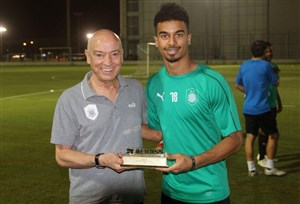 اکرم عفیف مرد سال فوتبال قطر شد