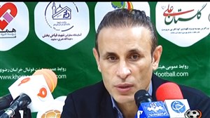 کنفرانس خبری بعد از بازی پدیده و فولاد خوزستان