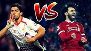 مقایسه لوئیس سوارز در لیورپول با محمدصلاح