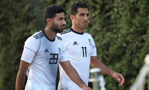 امیری تنها بازیکن مشترک دو دیدار دوستانه ایران