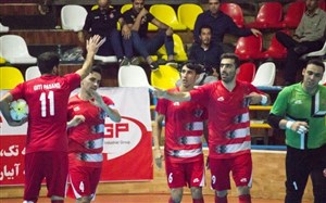 قهرمانی گیتی پسند در نیمفصل اول لیگ برتر فوتسال
