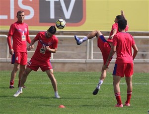 زنده از تمرین آسیایی پرسپولیس