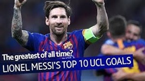 10 گل برتر مسی در لیگ قهرمانان اروپا