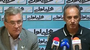 کنفراس خبری پیش از بازی پرسپولیس - نود ارومیه