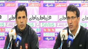 صحبت های بازیکنان و مربیان تراکتورسازی و سپیدرود