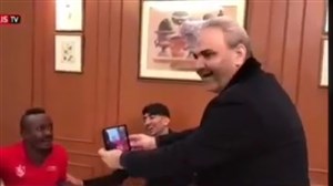 شوخی منشا با جواد خیابانی در اردوی پرسپولیس