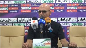 کنفرانس خبری سرمربیان استقلال خوزستان - نفت م سلیمان