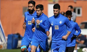 برگزاری تمرین های استقلال در شرایط اردو