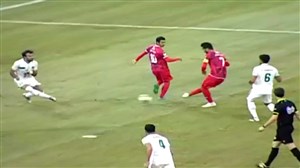 گل چهارم تراکتورسازی به ذوب آهن (شجاعی)