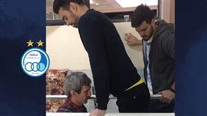 پادوانی در تلاش برای روی پا ایستادن دوباره