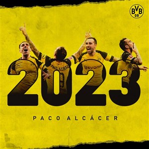 به مناسبت تمدید قرارداد آلکاسر با دورتموند تا سال 2023