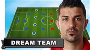 تیم رویایی و منتخب داوید ویا