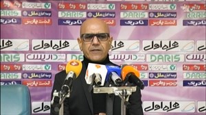 کنفرانس خبری پس از بازی سپیدرود - نفت م.سلیمان
