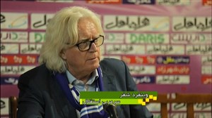 کنفرانس خبری پس از بازی سرمربیان و بازیکنان استقلال و صنعت نفت