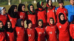 عکس تیم ملی فوتبال بانوان افغانستان