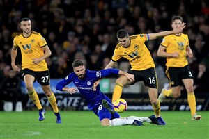 وولوز 2-1 چلسی: دومین شکست آبی ها