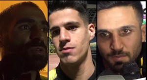 صحبتهای نیازمند، انصاری و کیانی پس از بازی پرسپولیس