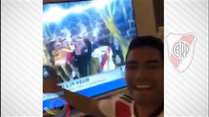 خوشحالی شدید رادامل فالکائو از قهرمانی ریورپلاته