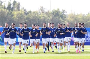 برگزاری آخرین تمرین ملی پوشان در آل نهیان