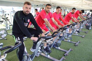 تمرین ریکاوری امروز پرسپولیسی ها در دوحه (24-10-97)