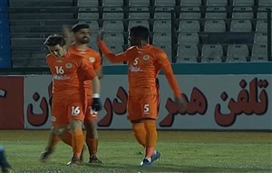 گل سوم سایپا به مینروا پنجاب (سارفو)