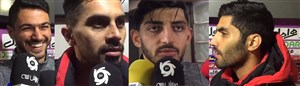 صحبتهای بازیکنان پرسپولیس پس از برد مقابل پدیده