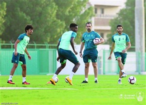 تمرینات الاهلی با حضور عمر سوما جدیتر شد