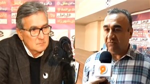 صحبت های بازیکنان و سرمربیان پرسپولیس-سپیدرود