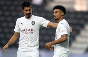 گل اول السد به النصر توسط اکرم عفیف