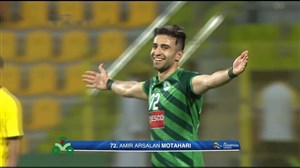 گل دوم ذوب آهن به الوصل توسط مطهری
