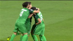 گل سوم ذوب آهن به الوصل توسط بوحمدان