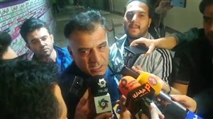 صحبتهای بیژن طاهری بعد از پیروزی مقابل ماشین سازی
