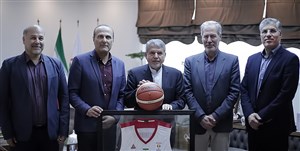 دیدار رئیس فدراسیون بسکتبال با صالحی امیری