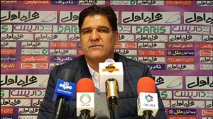 نشست خبری محمدرضا مهاجری بعد از بازی با سایپا