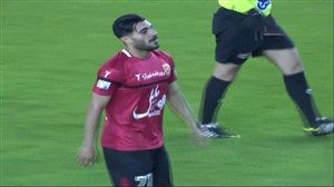 گل اول پدیده به استقلال تهران (بهنام برزای)