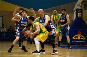 خلاصه بسکتبال پالایش نفت آبادان 58-شهرداری گرگان 55