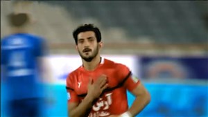گل اول سپیدرود به استقلال (بایرامی)