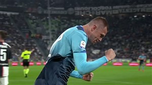 گل اول آتالانتا به یوونتوس (ایلیچیچ)