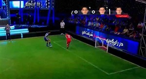 تقابل یاران جباری، خداداد و بزیک در گل کوچک و دقت شوت