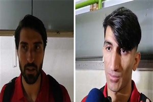 صحبتهای انصاری فرد و بیرانوند پس از بازی برابر سوریه