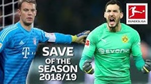 برترین سیوهای فصل 19-2018 بوندسلیگا
