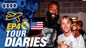 حاشیه های تور تابستانه رئال و دیدار با جیمز هاردن ستاره NBA