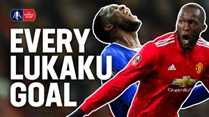 تمام گل های روملو لوکاکو در FA CUP