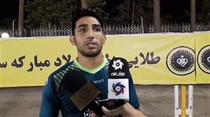 میرزایی: تجربه بازی در دفاع راست را داشتم